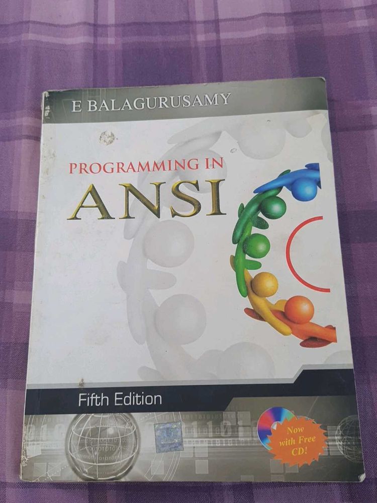 PROGRAMMING IN C BY E BALAGURUSAMY