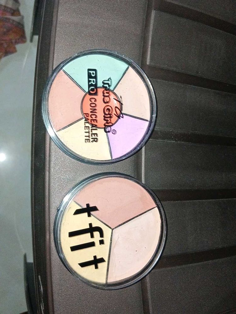 set of 2 colour corrector palette
