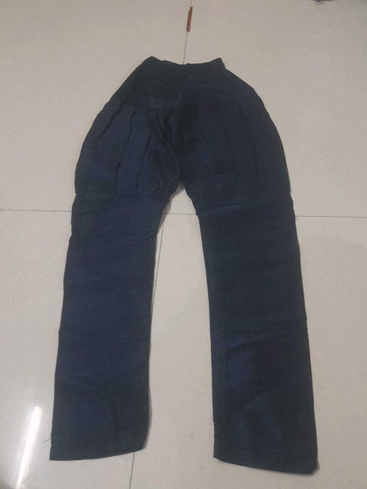 Navy Blue Casual Pants