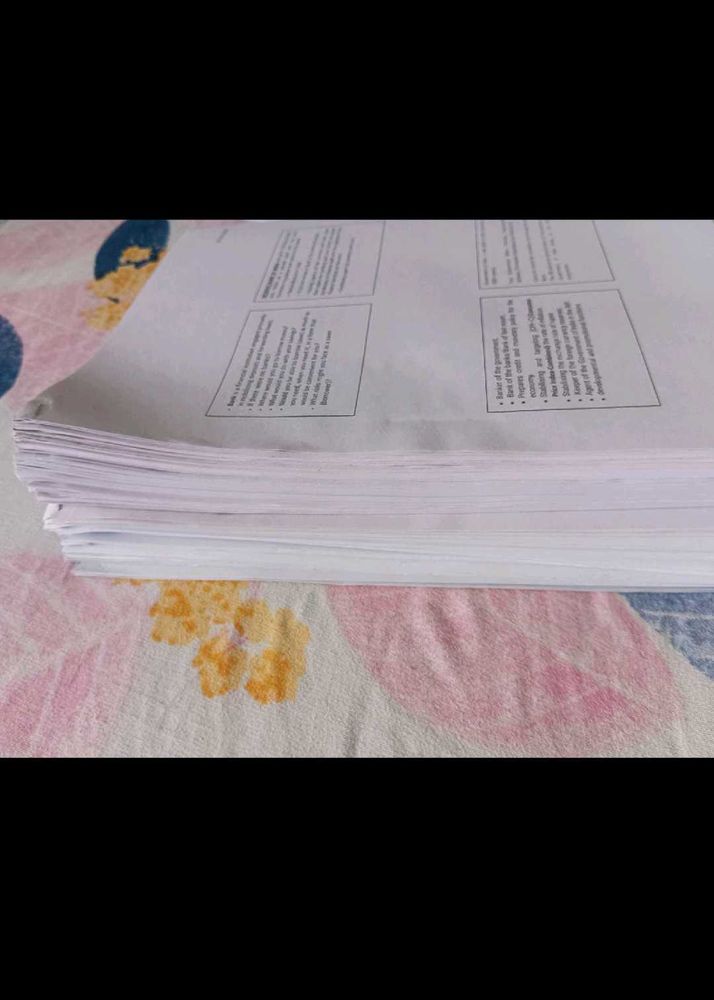 Economy Handouts+ Ncert Notes