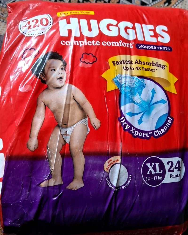 Huggies Diaper XL Pack Of 24