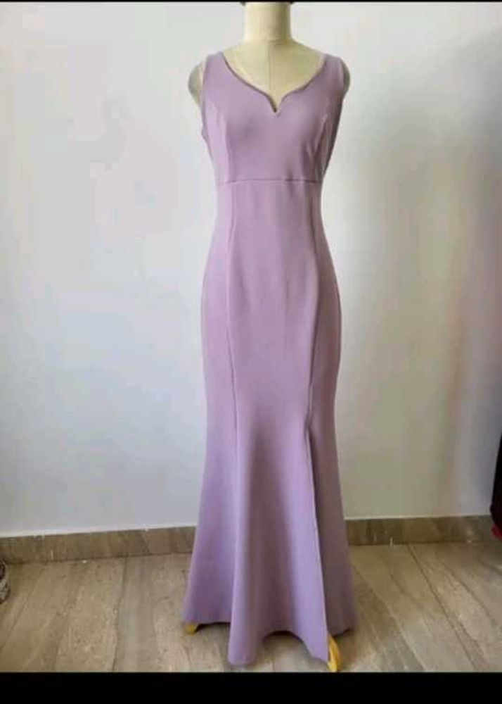 Lilac Mermaid Gown