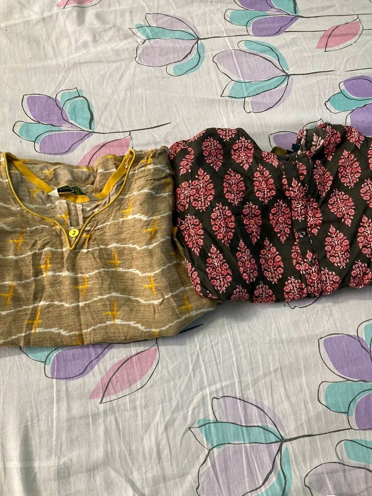Combo Of 2 Kurtis