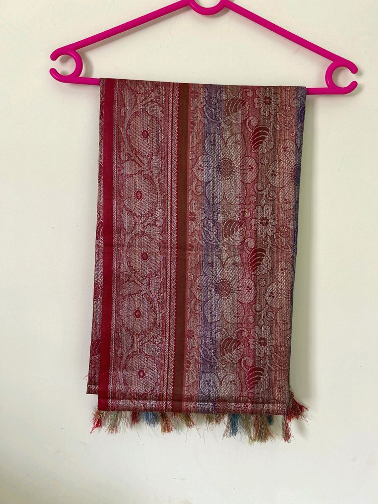 Multicolored Ethnic Silk Dupatta