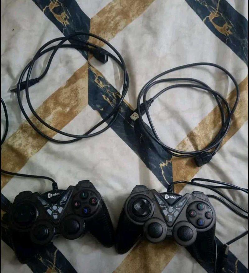 Wired Gaming Controllers with 11 months warranty.