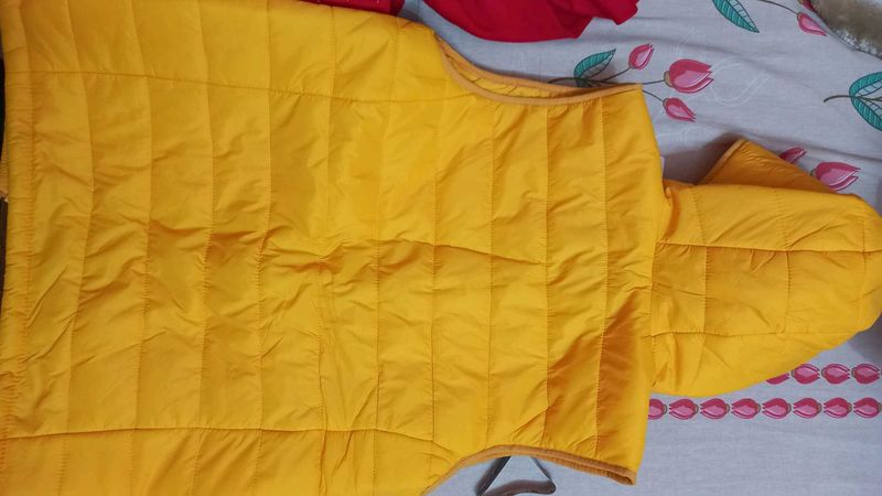 Yellow Puffer Jacket