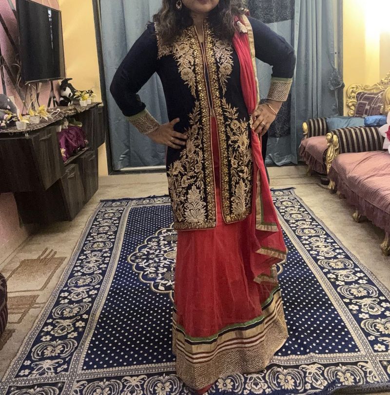 Embroidered Kurta Set