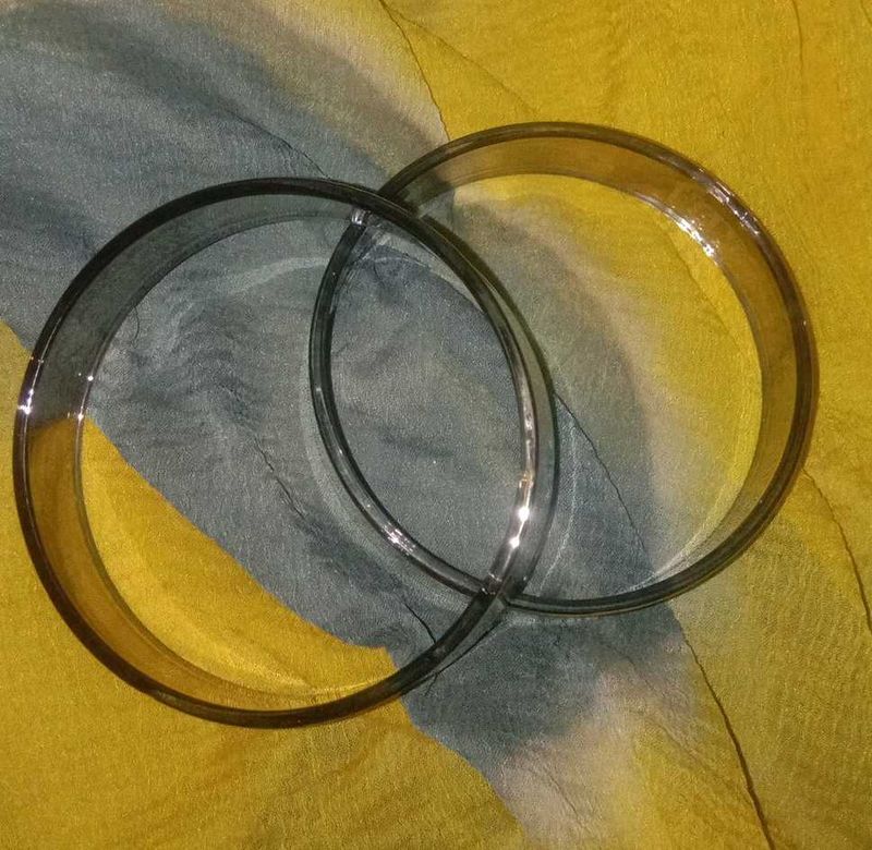 Clear Acrylic Bangles