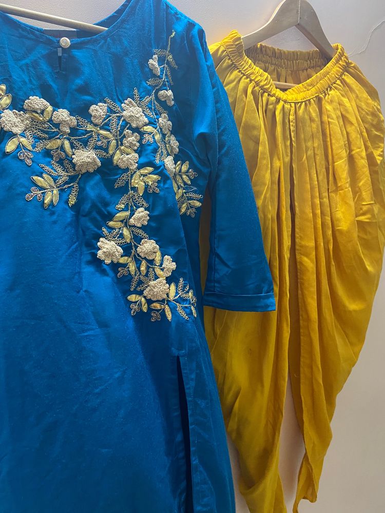 Kurti Dhoti Set