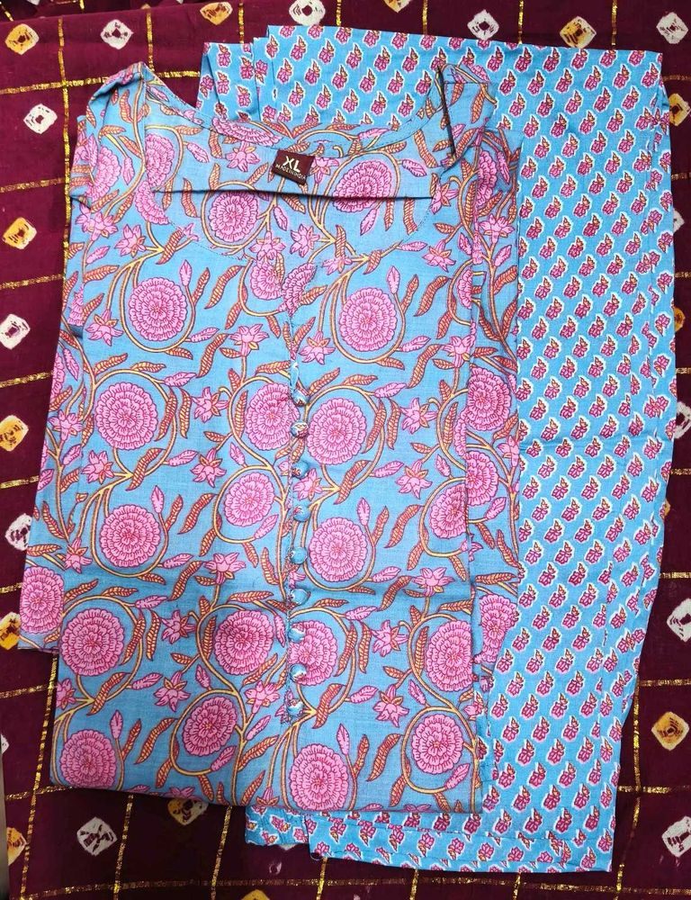 Gosriki Pink Kurta Set