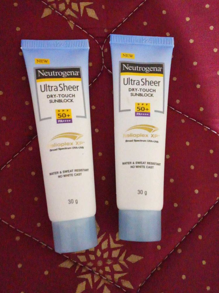 Neutrogena Ultra Sheer Sunscreen