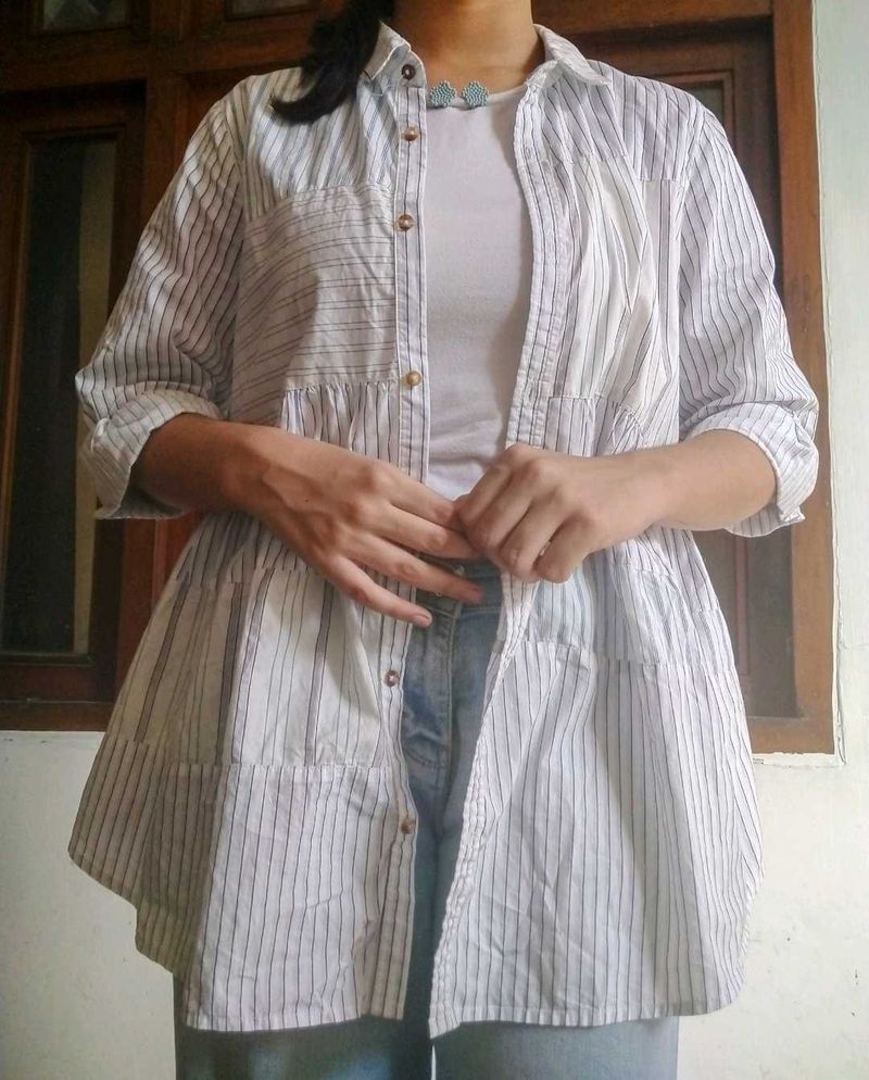 Striped Button-Down shirt