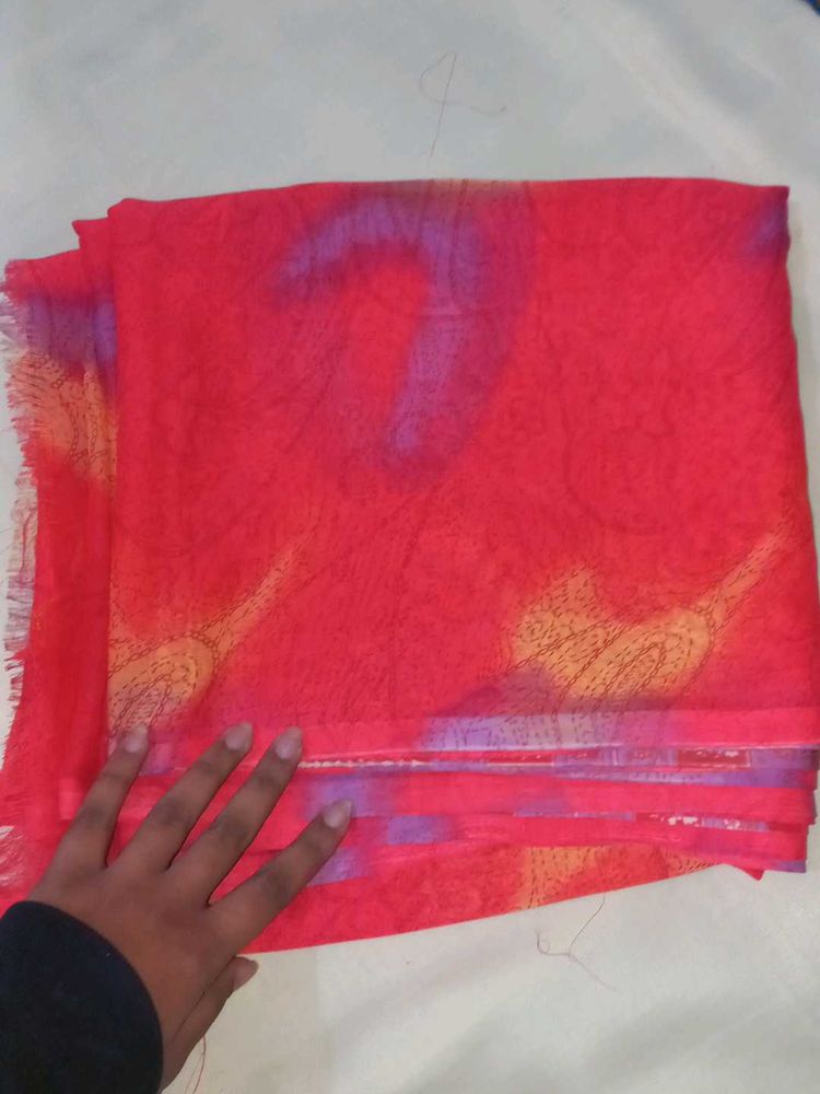 70)New Multi Colour Printed Saree