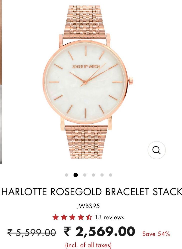 CHARLOTTE ROSEGOLD Watch
