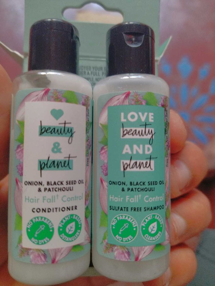 Love Beauty &amp; Planet Conditioner + Shampoo