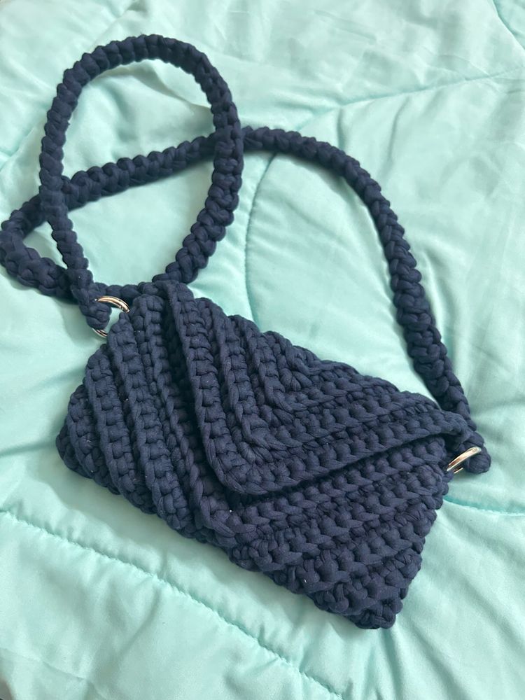 Knitted Sling Bag