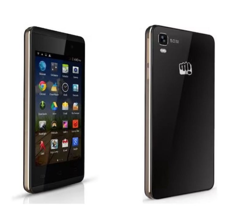 Micromax Canvas Fire 2 (A104) Black-Gold