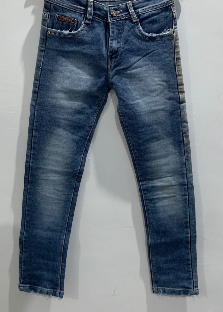 Superdry Rugged Blue Jeans for Boys - Size 28,