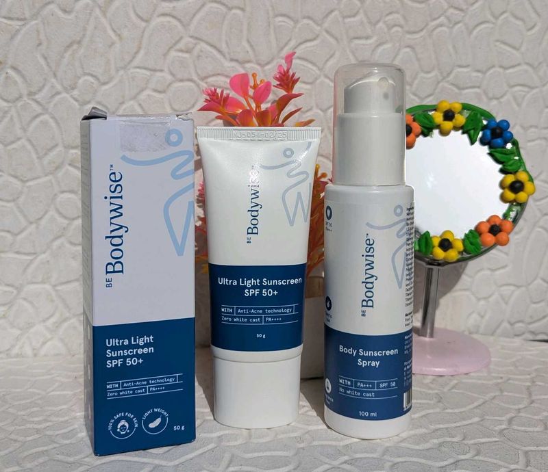 Bodywise Sunscreen SPF 50+ Set