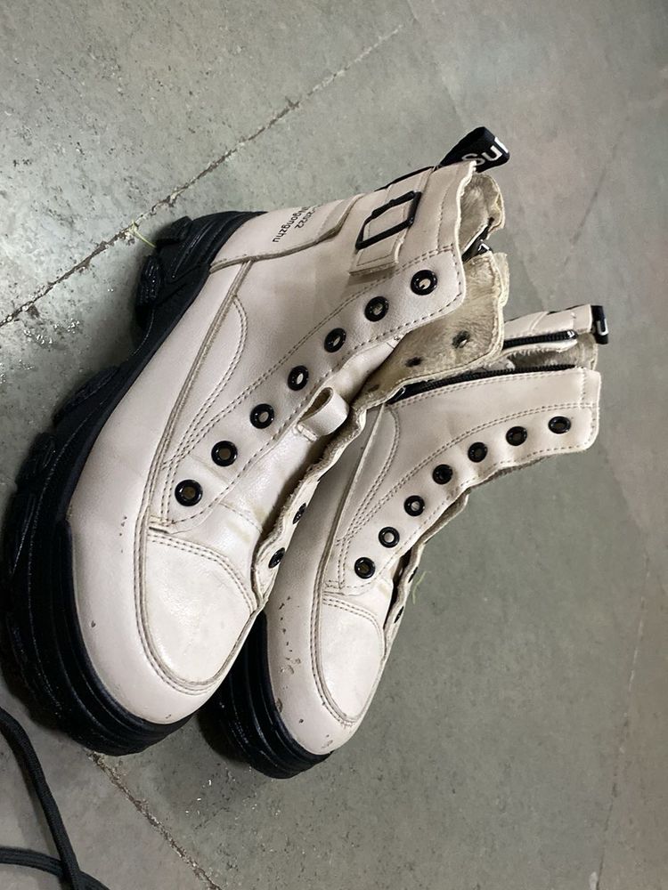 White Boots
