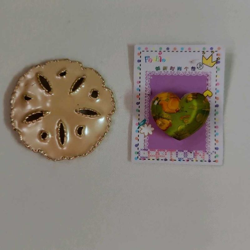 Set of two Brooch pins ✨