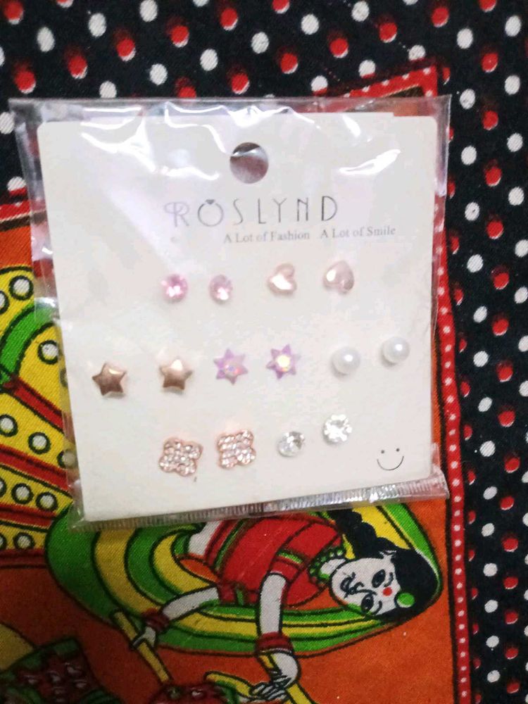 Roslynd Stud Earring Set