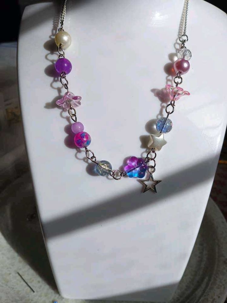 Beaded Charm Necklace