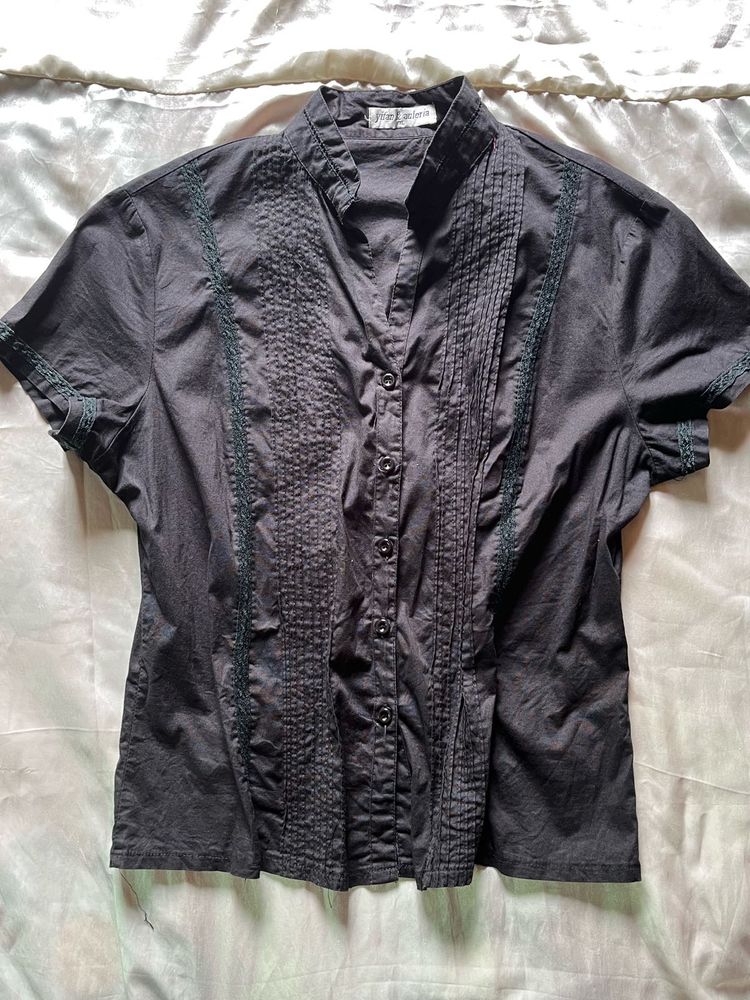 Black Shirt Top