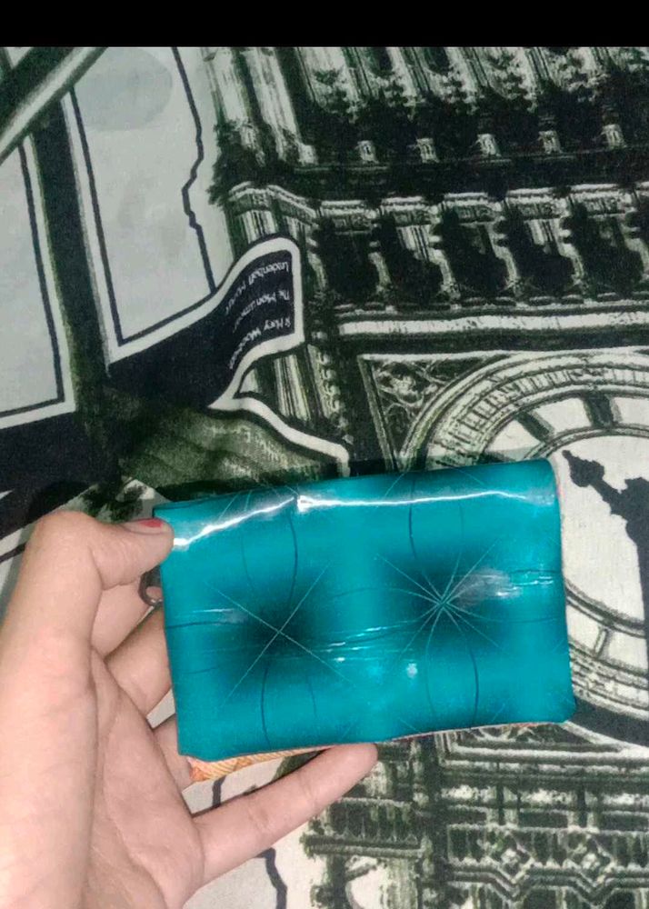 Stylish Teal Wallet