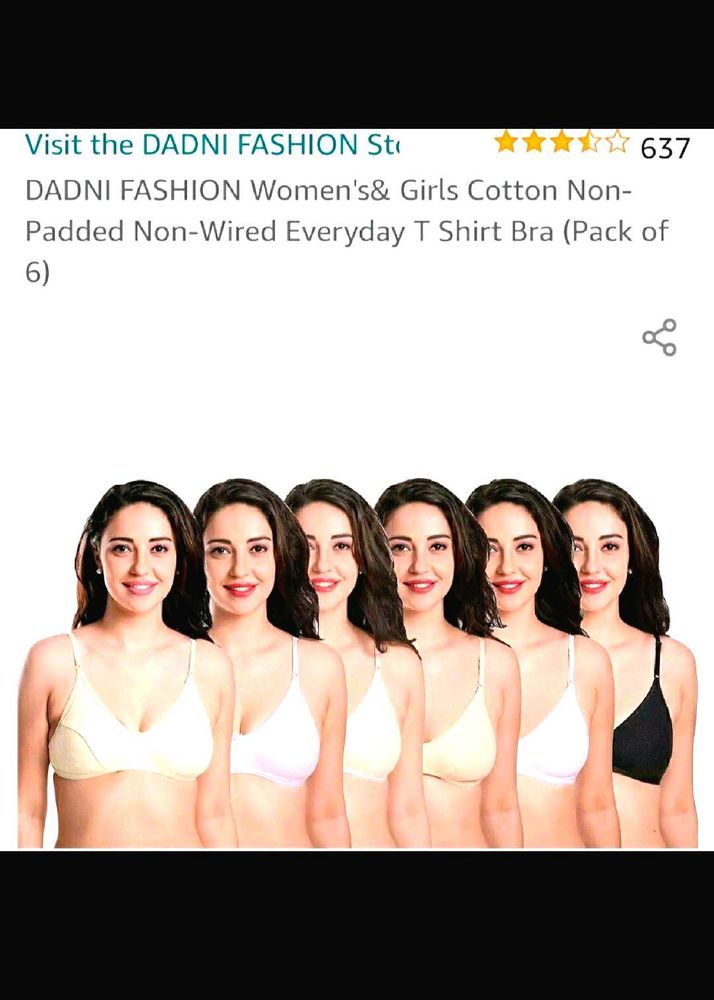 New 6 Dadni Bra