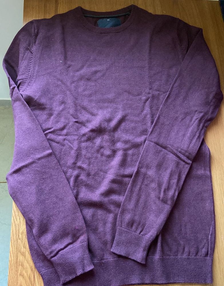 Purple Pullover Sweater