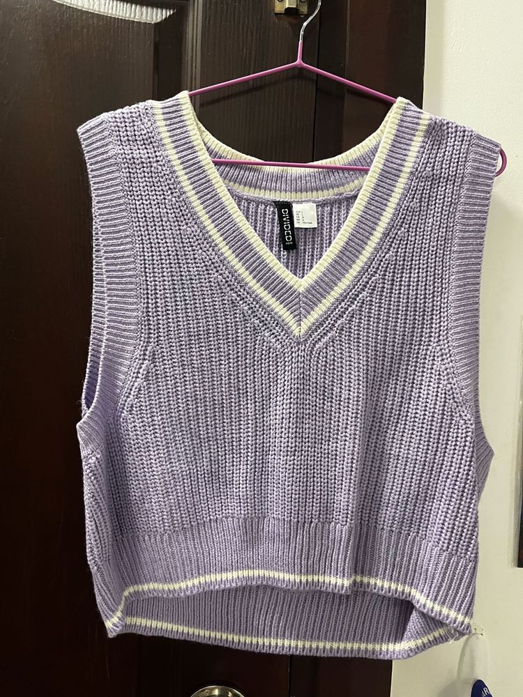 H&amp;M Knitted Sweater Vest