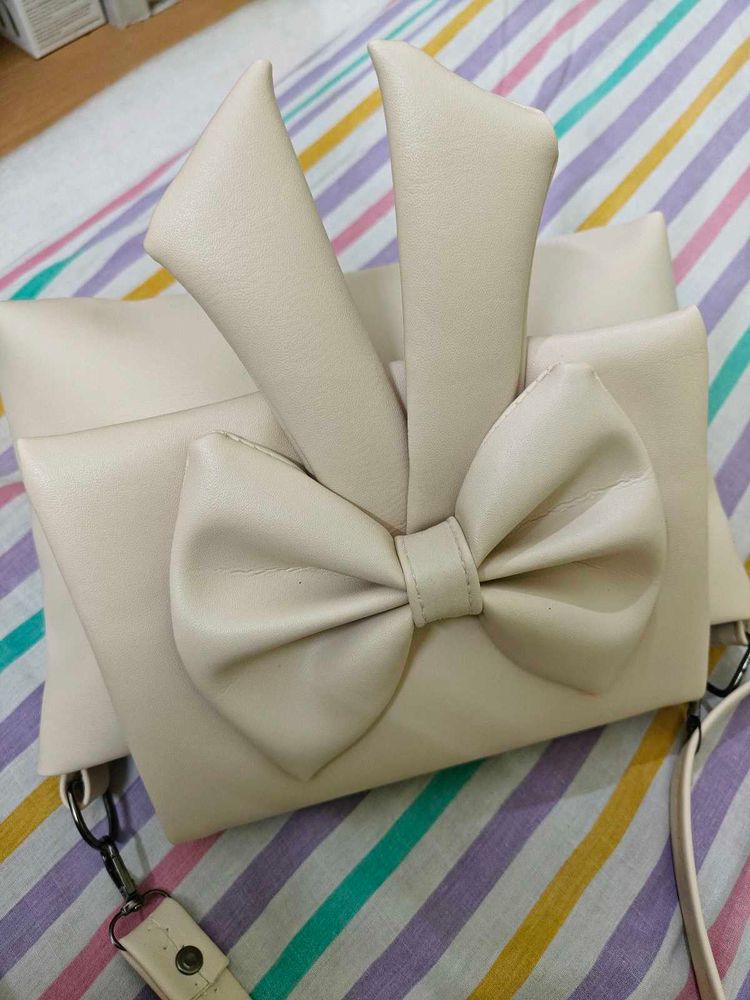 (New) Bow Detail Handbag