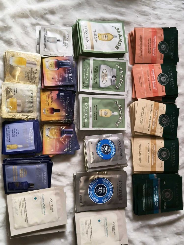 L'Occitane Sample any 10 samples