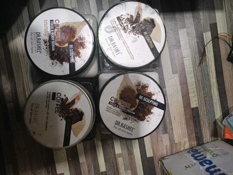 Dr. Rashel Coffee Scrub Set