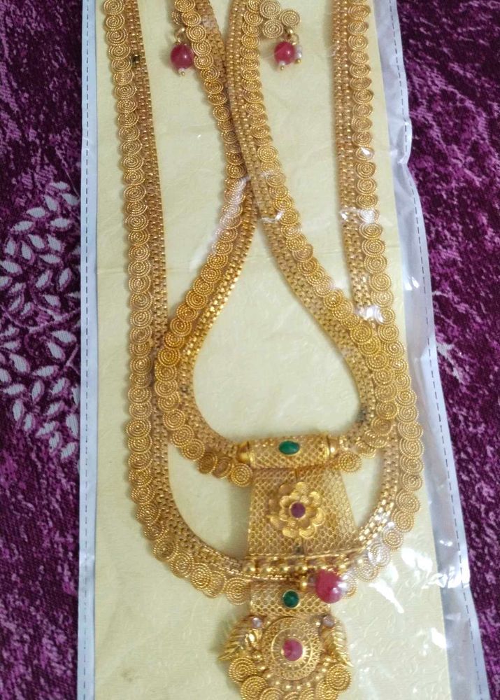 Combo Set Of Golden Necklace