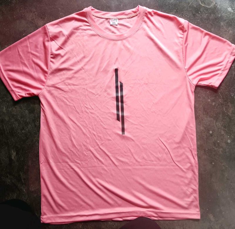 Salmon Graphic Print Tee
