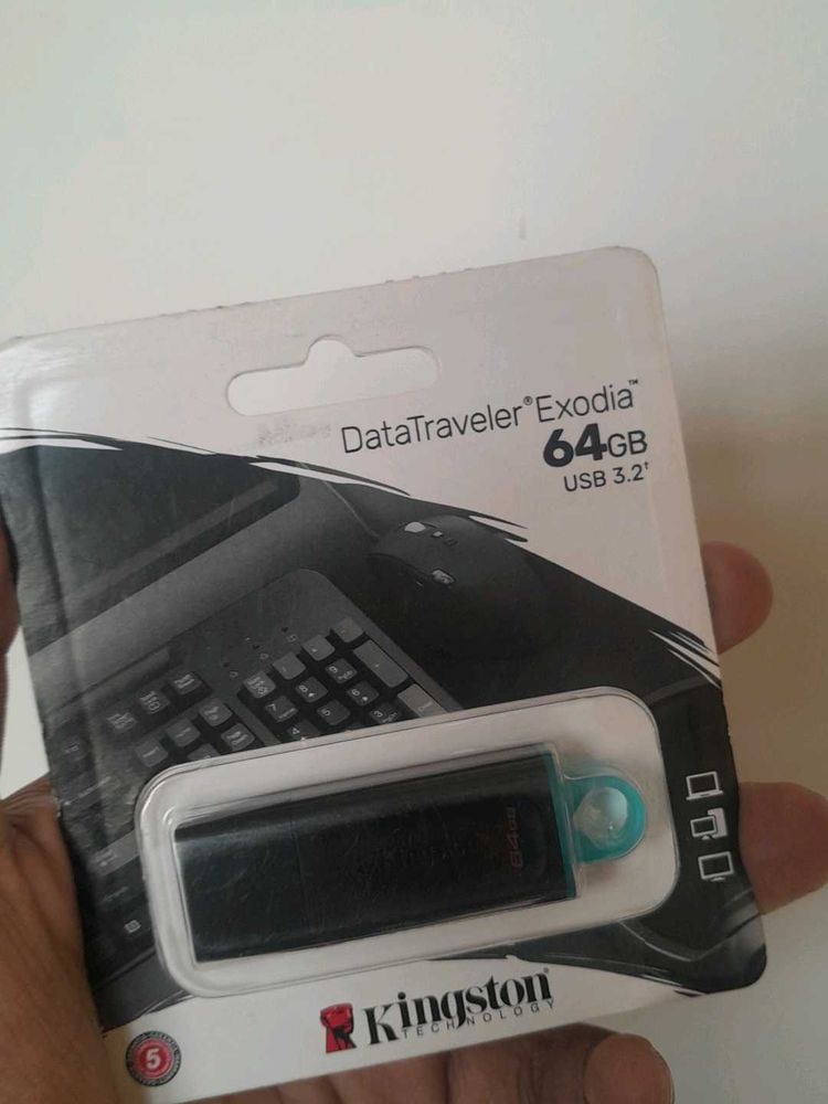 KINGSTON DATATRAVELER 64GB  USB 3.2