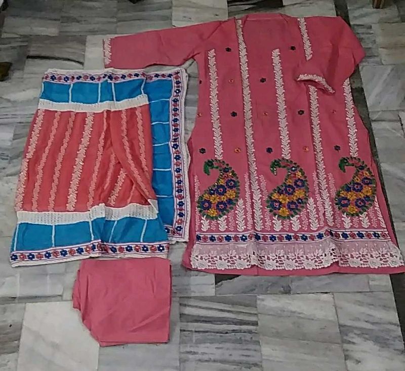 Suitt Set With Heavy Duppta