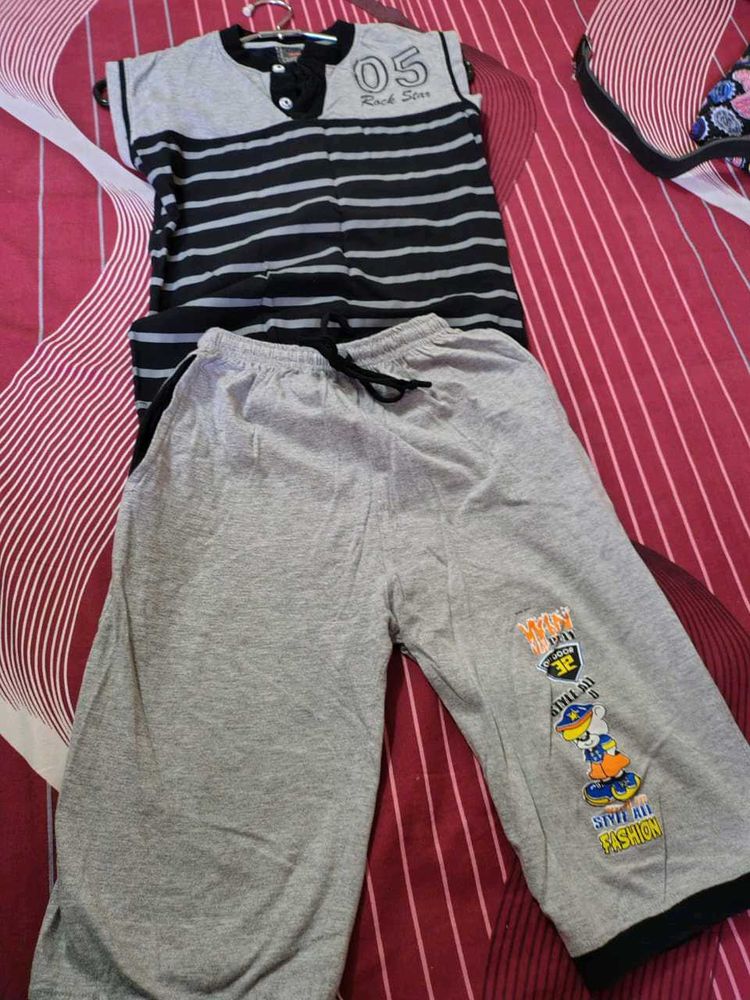 Boys&#39; Night Suit Set