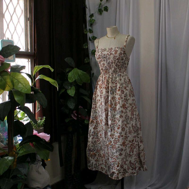 Floral Old Navy Maxi Dress With Pockets