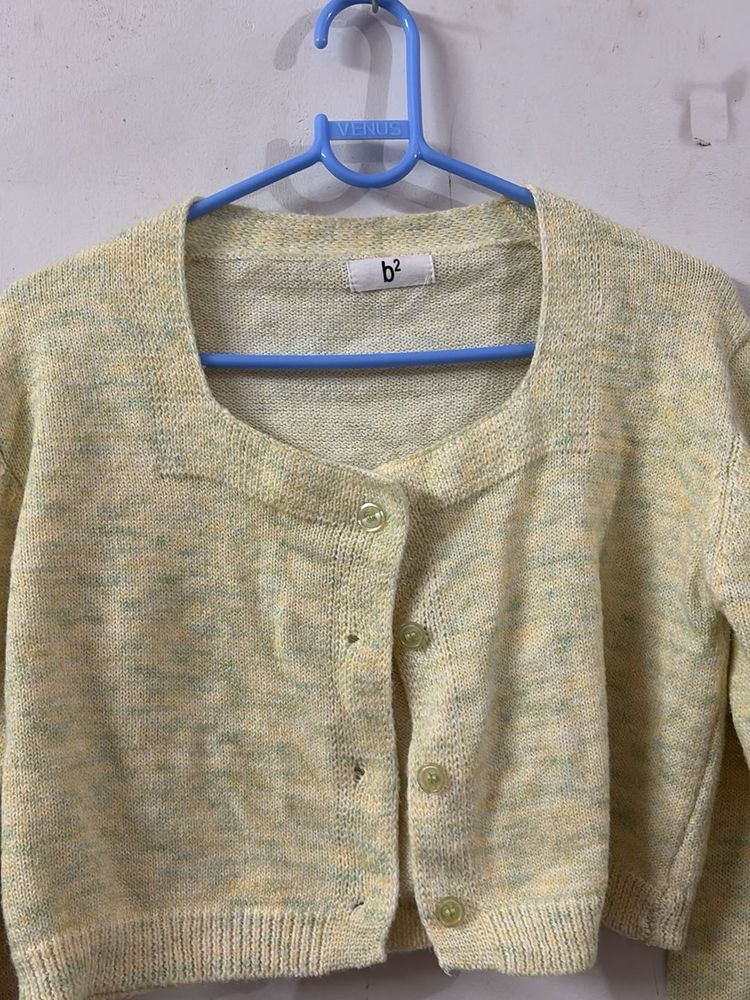 Cropped Cardigan