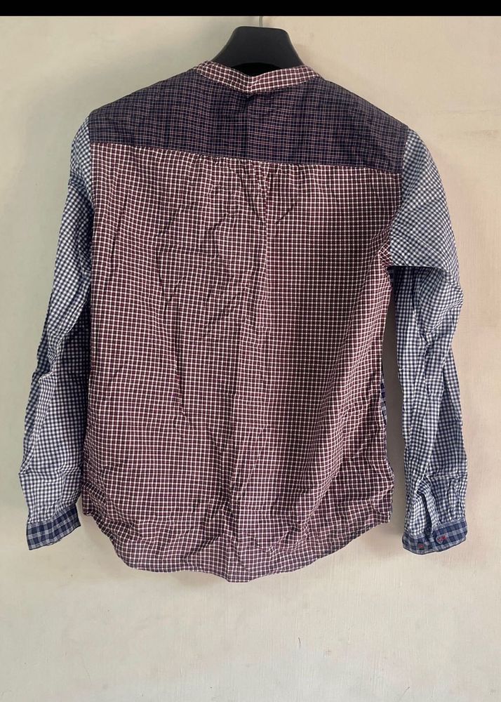 checks office going shirt