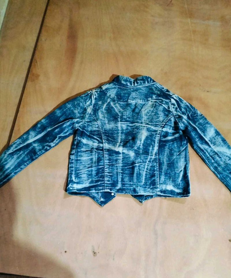 Acid Wash Denim Jacket