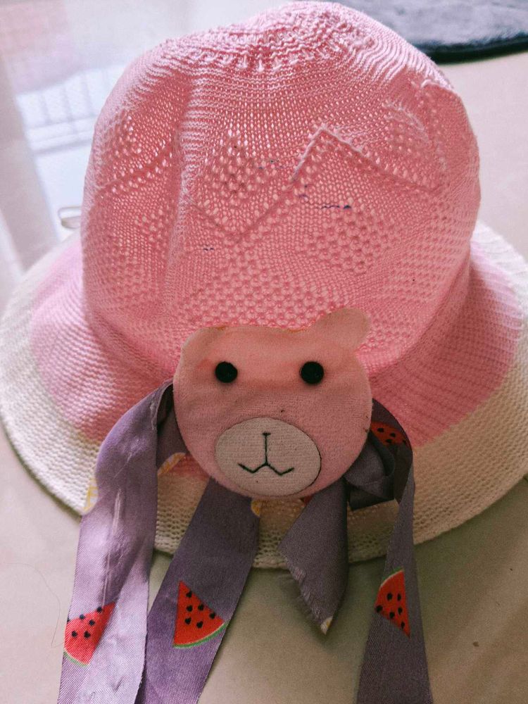 Baby Girl Beach Hat