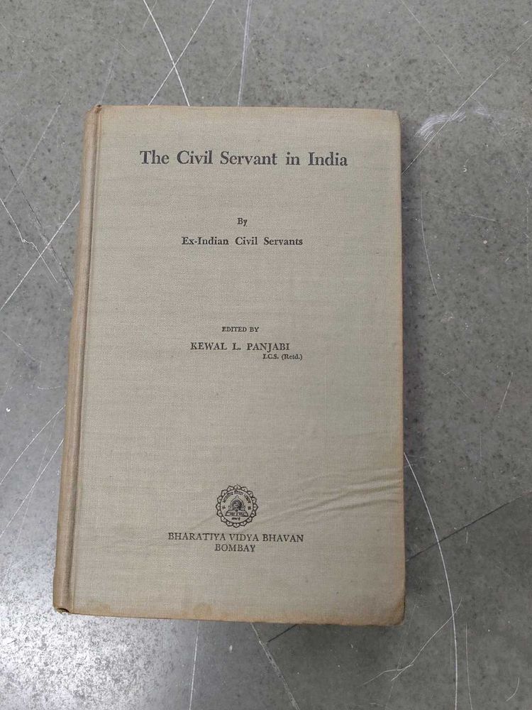 The Civil Servant in India
