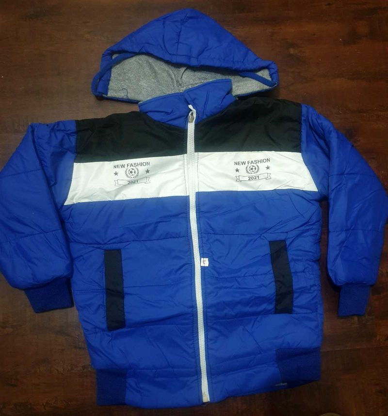 Stylish Blue Kids&#39; Padded Jacket