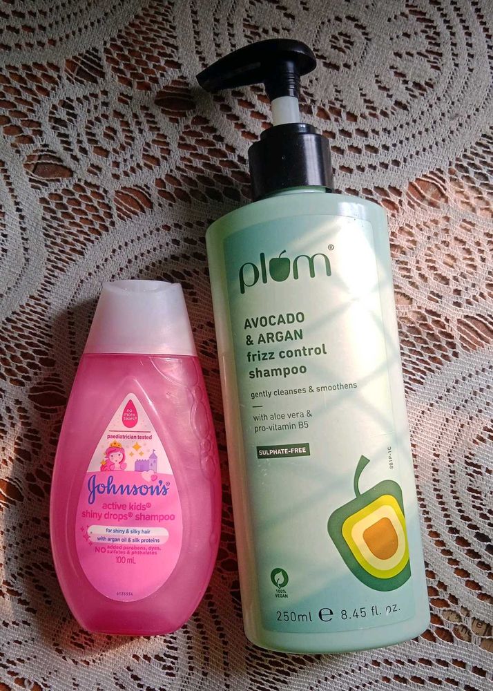 Plum &amp; Johnson&#39;s Shampoo Bundle