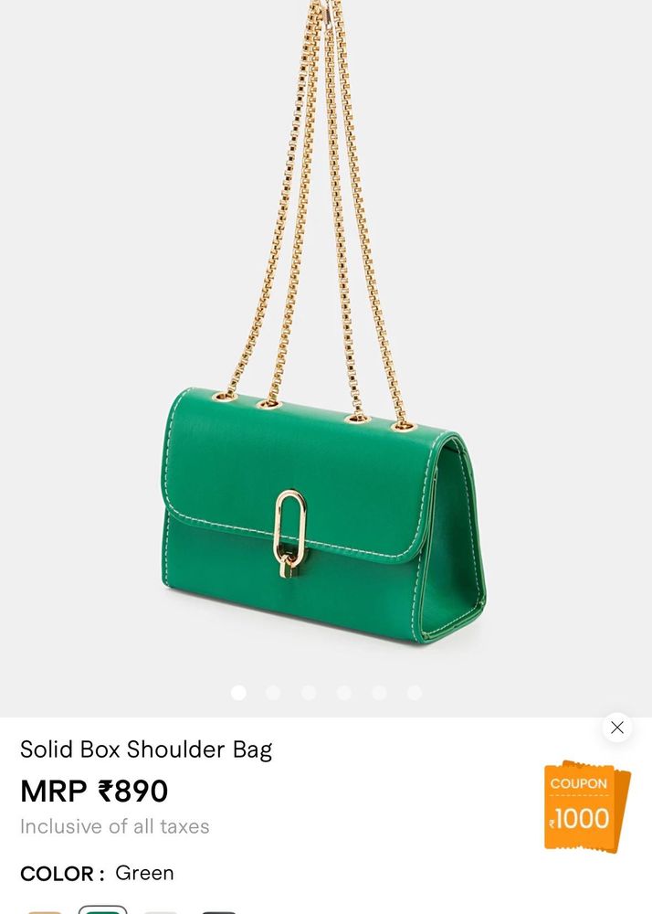 Solid Box Bag