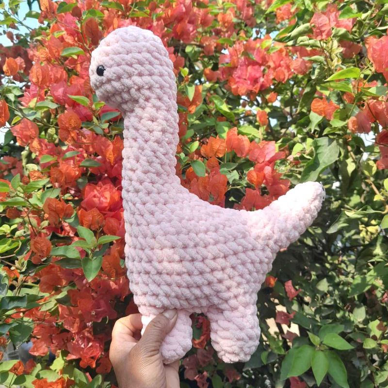 Brontosaurus Crochet 🦕